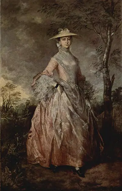 Portrait of Mary Countess Howe Thomas Gainsborough